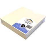 RAINBOW CARDBOARD SQUARES 290GSM 203X203MM WHITE PACK 100
