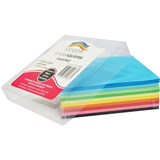 RAINBOW KINDER SQUARES MATTE 127MM 80GSM ASSORTED PACK OF 360