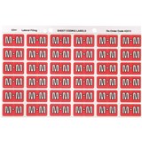 ALPHABETICAL COLOUR CODING LABEL SHEET M PK OF 180