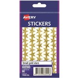 AVERY STICKER HANDIPACKS SMALL GOLD STARS