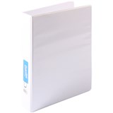 BANTEX INSERT BINDER STANDARD A4 4D RING 38MM WHITE