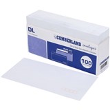 CUMBERLAND RETAIL ENVELOPE DL Strip Seal Sec PostCode 80g PK100