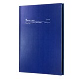 COLLINS KINGSGROVE FINANCIAL YEAR DIARY A4 DAY TO PAGE BLUE 1ST JULY  30TH JUNE