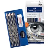 FABERCASTELL GRAPHITE SKETCH SET OF 8