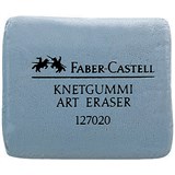 FABERCASTELL ERASERS GREY KNEADABLE PHTHALATE FREE
