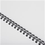 FELLOWES BINDING WIRE COMBS 6mm 34 Loop Black Pack of 100