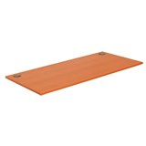 Rapidline Melamine Rectangle Table or Desk Top Only 25mm Thick 1800Wx750D Cherry