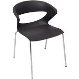 RAPIDLINE TAURUS CHAIR HOSPITALITY STACKING CHAIRS BLACK