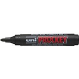 UNI PROCKEY PERMANENT MARKER BULLET TIP BLACK BOX OF 12