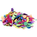 JASART FOAM SHAPES Assorted Coloured Pk500
