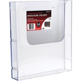 DEFLECTO BROCHURE HOLDER A4 LINKING WALL MOUNT