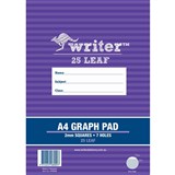 Writer Graph Pad A4 2mm 25 Sheets