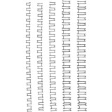IBICO WIRE 21 LOOP 10MMM BLACK COIL  65 SHEET CAPACITY 38  COMB BX100