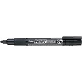 PENTEL PAINT MARKER MMP20 MEDIUM BLACK BULLET TIP BX12