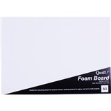 FOAM BOARD QUILL 97012 A3 297x420MM 5MM WHITE