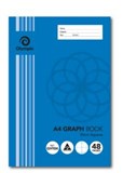 OLYMPIC GRAPH EXERCISE BOOKS A4 48 PAGES 10MM SQUARES