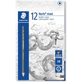 NORIS CLUB MAXI LEARNER PENCIL GRAPHITE 2B PACK OF 12