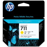 HP 711 CZ136A YELLOW INK CARTRIDGE 3 PACK FOR DESIGNJET T120 T520