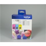 BROTHER LC133CL3PK VALUE PACK Cyan Magenta Yellow