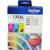BROTHER LC135XL HY VALUE PACK Cyan Magenta  Yellow high yield