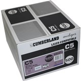 CUMBERLAND LASER ENVELOPE Strip Seal Windowface C5 Secretive C5 Pocket  229x162mm