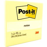 POSTIT 654 NOTES 3M YELLOW 76X76 THM70070080877