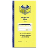 SPIRAX 552 PETTY CASH BOOK 55229 SIDE OPENING