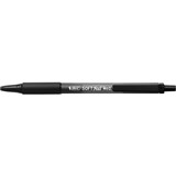 BIC SOFT FEEL RETRACTABLE MED BLACK PEN BIC91435