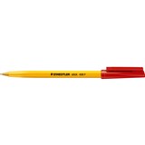 STAEDTLER STICK 430 BALLPOINT PEN FINE RED STD430F2
