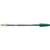 BIC CRISTAL MEDIUM GREEN PEN 0231