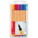 STABILO POINT 88 FINELINER PEN Wallet of 20 Assorted Colours