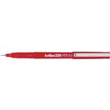 ARTLINE 220 FINELINER PEN RED 02MM TIP Available in 12s