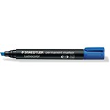 STAEDTLER 350 DRYSAFE PERMANENT MARKER CHISEL BLUE