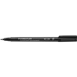 STAEDTLER OHP 3189 BLACK LUMOCOLOR PERM FINE 318