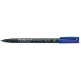 STAEDTLER 317 LUMOCOLOR OHP PENS PERMANENT MEDIUM 0810MM BLUE