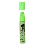TEXTA JUMBO LIQUID CHALK CHISEL 15MM NIB GREEN MARKER DRY WIPE