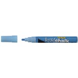 TEXTA LIQUID CHALK MARKER Bullet 45mm Nib Blue WET WIPE