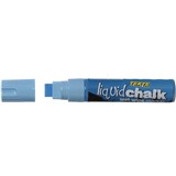 TEXTA JUMBO LIQUID CHALK CHISEL 15MM NIB BLUE WET WIPE