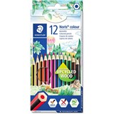 STAEDTLER NORIS CLUB 12 ASSORTED COLOURED PENCILS