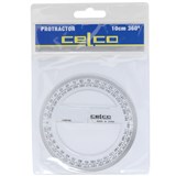 CELCO PROTRACTORS 100MM 360 DEGREE CIRCLE