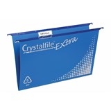 CRYSTALFILE EXTRA PP SUSP FILES BOX20 BLUE 111601 BOX20