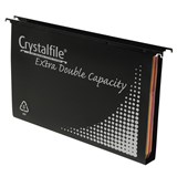 CRYSTALFILE EXTRA PP SUSPENSION FILES FC DOUBLE CAPACITY BLACK BX10
