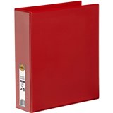 A4 4D RING 50MM RED INSERT BINDER 5424003 2733409