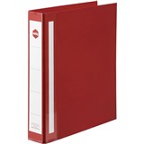 A4 2D 38MM RED BINDER DELUXE MARBIG EXTRA STRENGTH 5902003 PVC