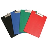 MARBIG PVC CLIPBOARDS FCAP RED