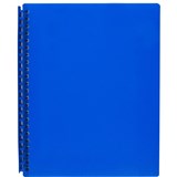 A4 MARBIG REFILLABLE DISPLAY BOOKS BLUE 20 POCKET 31802