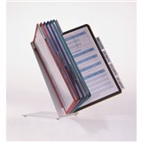 DURABLE VARIO DISPLAY SYSTEM TABLE 10 A4 10 ASSORTED PANELS