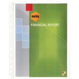 MARBIG DOCUMENT HOLDER CLEAR PK10
