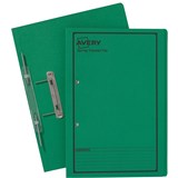AVERY SPRING TRANSFER FILE GREEN PRINTED BLACK