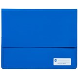MARBIG POLYPICK DOCUMENT WALLET A4 HEAVY DUTY BLUE